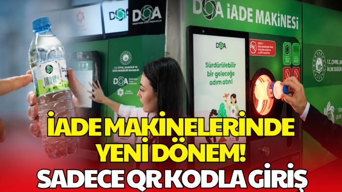Depozito İade Sistemi'nde Yeni Uygulama! Artık Sadece QR Kodla İşlem Yapılacak
